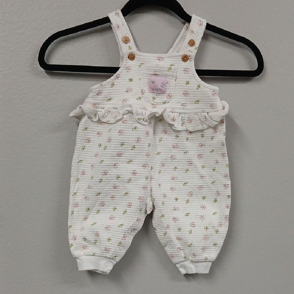 The Lullaby Club White Floral Bodysuit